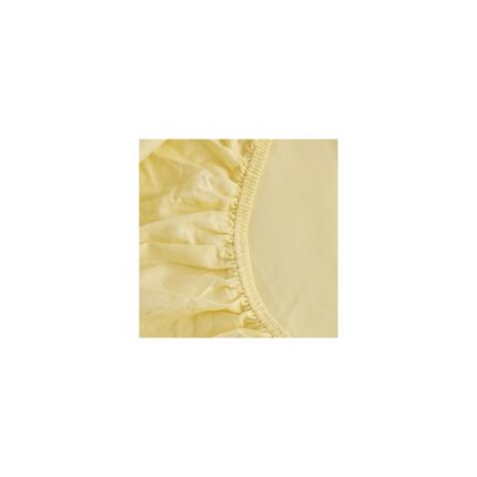 Mena Rise Fitted Tek Kişilik Çarşaf Sarı 100X200+30 cm - Görsel 2