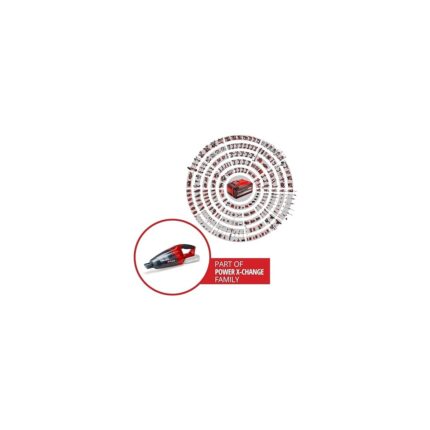 Akülü El Süpürgesi Te-Vc 18 Li-Solo Power X-Change (18V, 42 Mbar Emiş Gücü, 540 ml Toz Haznesi, 3 Başlık, Uzatma Aparatı, Duvar Askısı Dahil, Akü Dahil Değildir) - 2347120 - Görsel 2