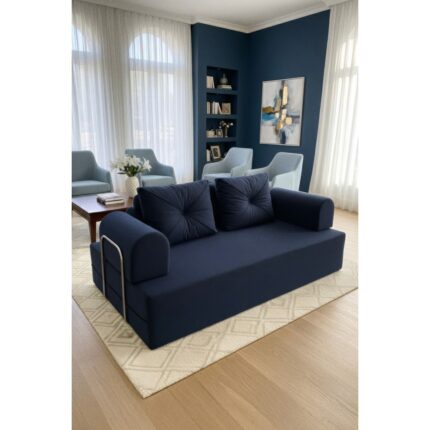 Branna Home Etena 2 Kişilik Aktivite Koltuğu Çift Kişilik Silinebilir Kanepe Modern Tamamen Sünger Uzanma Koltuk