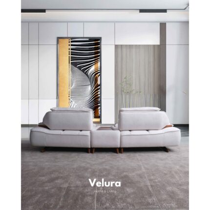 Velura Home & Living Ürgüp Sırt Mekanizmalı Üçlü Kanepe & 3'lü Koltuk - Görsel 3