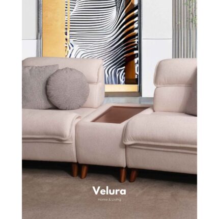 Velura Home & Living Ürgüp Sırt Mekanizmalı Üçlü Kanepe & 3'lü Koltuk - Görsel 5