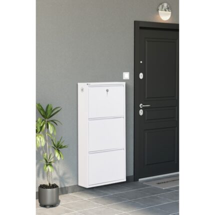 Arpelia Metal Ayakkabılık 3’lü Kilitli