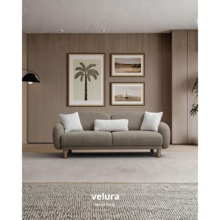 Velura Home & Living Rolf Sırt Mekanizmalı Üçlü Kanepe & 3'lü Koltuk - Yeşil
