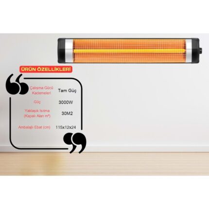 Minisan Isıtıcı SR3000 teleskopik ayaklı - Görsel 5