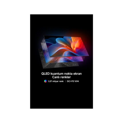Xiaomi  A Pro 65 2026 - 4K Ultra HD Google Smart Uydu Alıcılı QLED TV - Görsel 5