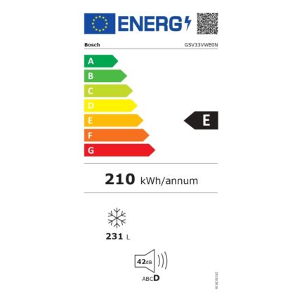 BOSCH GSV33VWE0N Serie 4 Solo Derin Dondurucu 176 x 60 cm Beyaz - Görsel 5