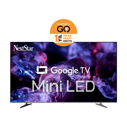 Nextstar YE-85IDWG11 85'' 216 Ekran Uydu Alıcılı 4K Ultra HD Google MiniLED TV