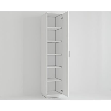 Saten Home Tek Kapaklı 5 Raflı Ultra Çok Amaçlı Mutfak Banyo Kiler Dolabı - Görsel 5