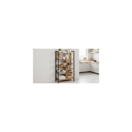 Burak Home Furniters Burak Home Furnitures Çok Amaçlı Raf Dolap - Görsel 5