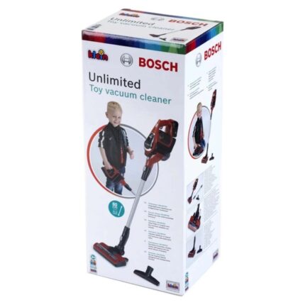 Datatek Bosch Oyuncak Sesli Işıklı Kırmızı Elektrik Süpürgesi - S00006808