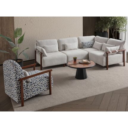 Eymense Soft Medium Köşe Berjer Takımı Sağ Köşe