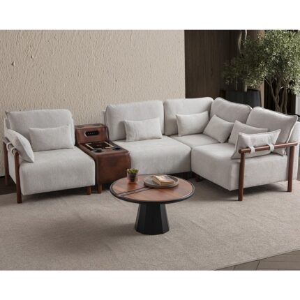 Eymense Soft Medium Köşe Takımı Ses Sistemli Sağ Köşe