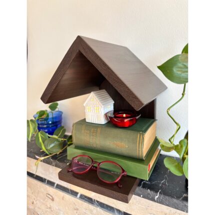 Marghe Ahşap Kitaplık – Pinterest Design, Hazır Monte, Görünmez Vida - Görsel 3