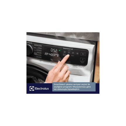 Electrolux EW8F7417QT 800 Serisi Ultracare 10 kg 1400 Devir A Sınıfı Universaldose Wi-Fi Inverter Çamaşır Makinesi - Görsel 4