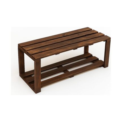 Dekorela Çok Amaçlı Ahşap Bench - Görsel 2