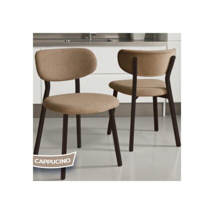Canisa Axton Serisi Sabit Mdf 90X168 Atlantik Çam Mutfak Masa Takımı 6 Sandalye - Görsel 3