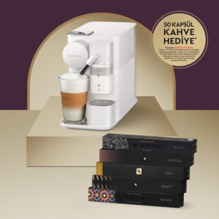 Nespresso F121 Latissima One Süt Çözümlü Kahve Makinesi,Beyaz