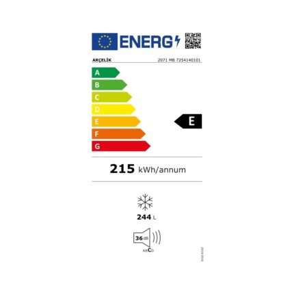 Arçelik 2071 MB Çekmeceli Derin Dondurucu 244 Litre - Görsel 4