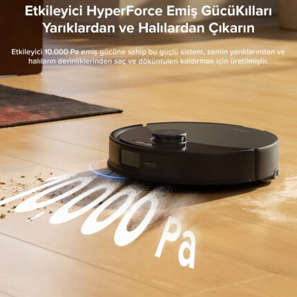 Roborock Q8 Max Pro Akıllı Robot Süpürge - Siyah - Görsel 2