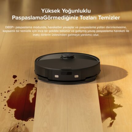 Roborock Q8 Max Pro Akıllı Robot Süpürge - Siyah - Görsel 3