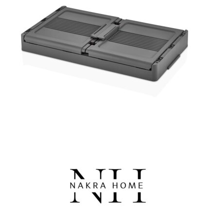 Nakra Home Katlanabilir Tekli Plastik Dolap – Çok Amaçlı Portatif Organizer (Geniş Hacim) - Görsel 2
