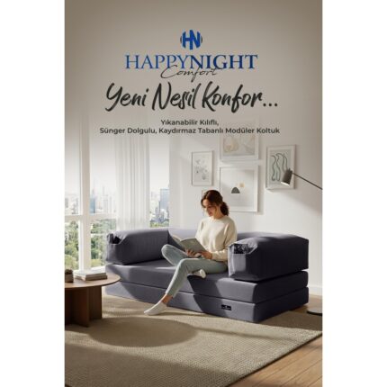 Happynight Comfort Sofya Aktivite Koltuğu | Oyun Koltuğu | Sünger Koltuk | Sinema Koltuğu