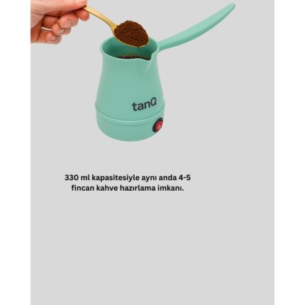 Femina Trendy Işıklı Açma Kapama Anahtarlı Elektrikli Kahve Cezvesi - Görsel 5