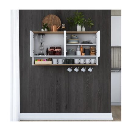 Bees Store Modern Mdf Çok Amaçlı Dolap, 1. Sınıf Malzeme, Duvara Monte, Kolay Kurulumlu Tasarım - Görsel 3