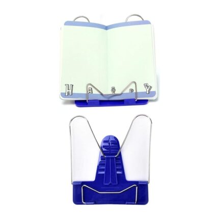 Leaf Shop Portatif Ayarlanabilir Metal Kitap Okuma Standı Aparatı Aleti - Görsel 3