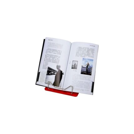 Leaf Shop Portatif Ayarlanabilir Metal Kitap Okuma Standı Aparatı Aleti - Görsel 5