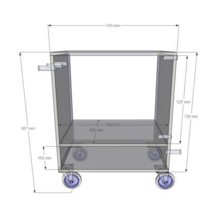 Lemvora Home Fonksiyonel Dekoratif Gitar Dolabı | %100 Mdf - Görsel 5