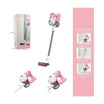 Çınar Toptan Ticaret LS8807C - Vardem Dikey Elektrik Süpürgesi Pembe 3 In1  Kapalı Kutu - Görsel 3