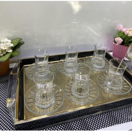 Storemax 12 Parça 6 Kişilik Çay Seti 8693357573895 - Görsel 2