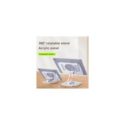 Storemax Taşınabilir Dizüstü Çok Fonksiyonlu 360 Derece Dönen Dizüstü Tablet Cep Telefonu (Şeffaf 360 ) - Görsel 2