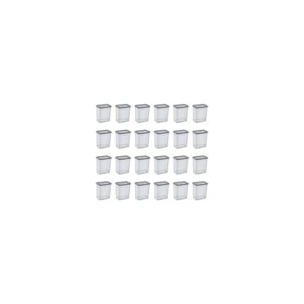 Storemax 24'lü Setskali Dikdörtgen Saklama Kabı 2350 ml