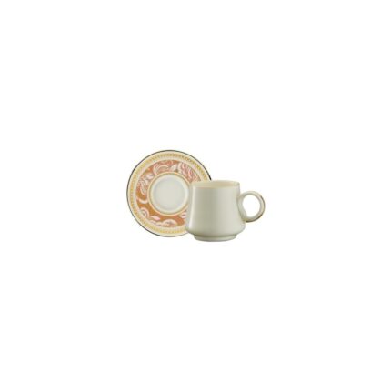 Storemax Sandro Moreno 1453 Şal Double Yüzük 12 Parça Altı Kişilik Kahve Fincan Takım 120 ml - Görsel 2