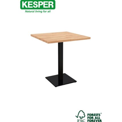 Kesper Masif Ahşap Kare Mutfak/balkon Masası 60X60 - Görsel 3