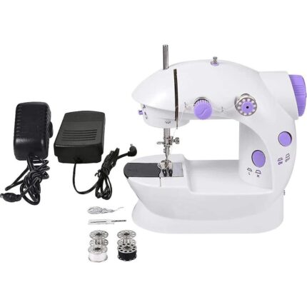 DS LLC Mini Ev Dikiş Makinesi Pedallı Sewing Machine - Görsel 3