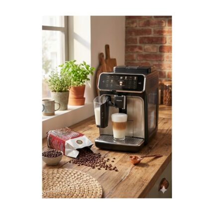 Philips 5500 Serisi Lattego Tam Otomatik Kahve Makinesi - Renkli Ekran - Quickstart - Buzlu Kahve +2kg Kahve EP5547