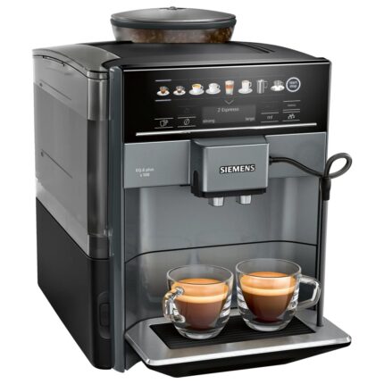 Siemens Latte Macchiato, Cappuccino, Caffe Latte, Espresso Macchiato Eq6 Plus Tam Otomatik Kahve Makinesi - Seramik Öğütücü - Onetouch - +2kg Kahve - Görsel 5