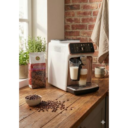 Philips 5500 Serisi Lattego Tam Otomatik Espresso Makinesi - Silentbrew - 20 Sıcak Soğuk Içecek + 2kg Çekirdek Kahve