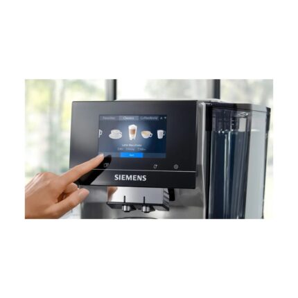 Siemens Wi-Fi Uzaktan Takip ve Kontrol  EQ700 Integral Premium Tam Otomatik Kahve Makinesi - Iselect Ekran - Home Connect - Inox Paslanmaz Çelik +2kg Kahve TQ713R03 - Görsel 2