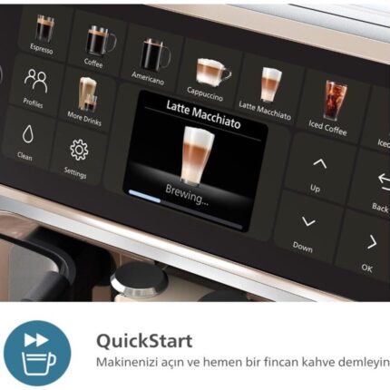 Philips 5500 Serisi Lattego 20 Farklı Sıcak Soğuk Içecek Tam Otomatik Espresso Makinesi  - EP5543 - Görsel 4