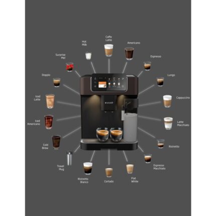 Arçelik Imperium Barista 18 Farklı Kahve Seçeneği Tam Otomatik Espresso Makinesi - Dokunmatik Ekran - 19 Bar +2kg Kahve Em 9495 - Görsel 2