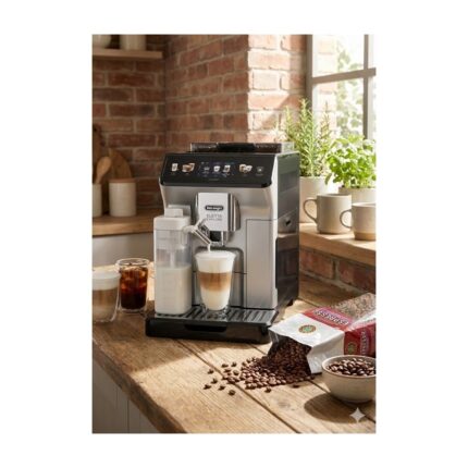 Delonghi 50’den Fazla Sıcak, Soğuk Kahve Eletta Explore Tam Otomatik Kahve Makinesi - Cold Brew - To Go Özelliği - Gümüş - 2kg Kahve  ECAM450