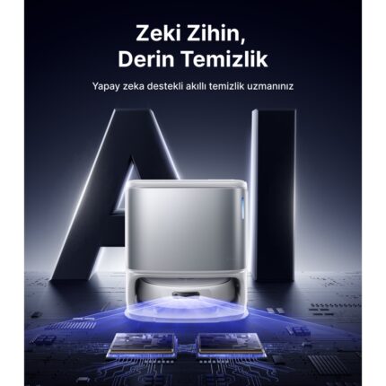 Narwal Freo Z10 Ultra Akıllı Robot Süpürge Gri,18.000PA Emiş Gücü - Görsel 2