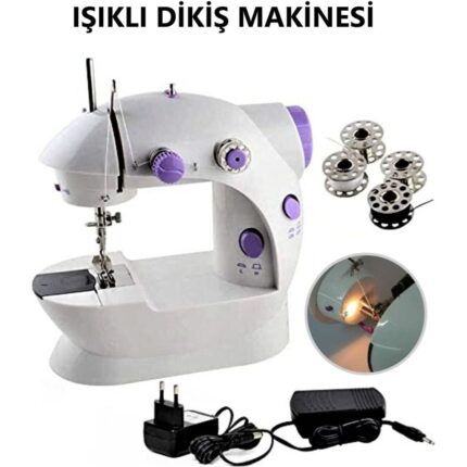 Marsilyan Dikiş Makinesi Mini Pedallı Elektrikli - Görsel 2