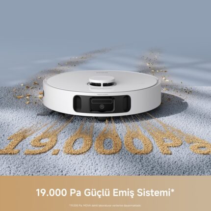 Mova E40 Ultra Robot Süpürge 19.000 Pa Emiş gücü, 3 Yıl Garanti - Görsel 2