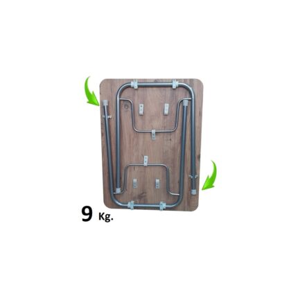 Depolife Pratik Katlanır Ayaklı Mutfak Yemek Masası Balkon Ders Çalışma Piknik 60x90cm - Görsel 2