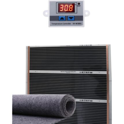 Ufuk Dağıtım 80X100 Keçeli Dijital Termostatlı Halı Altı Karbon Isıtıcı